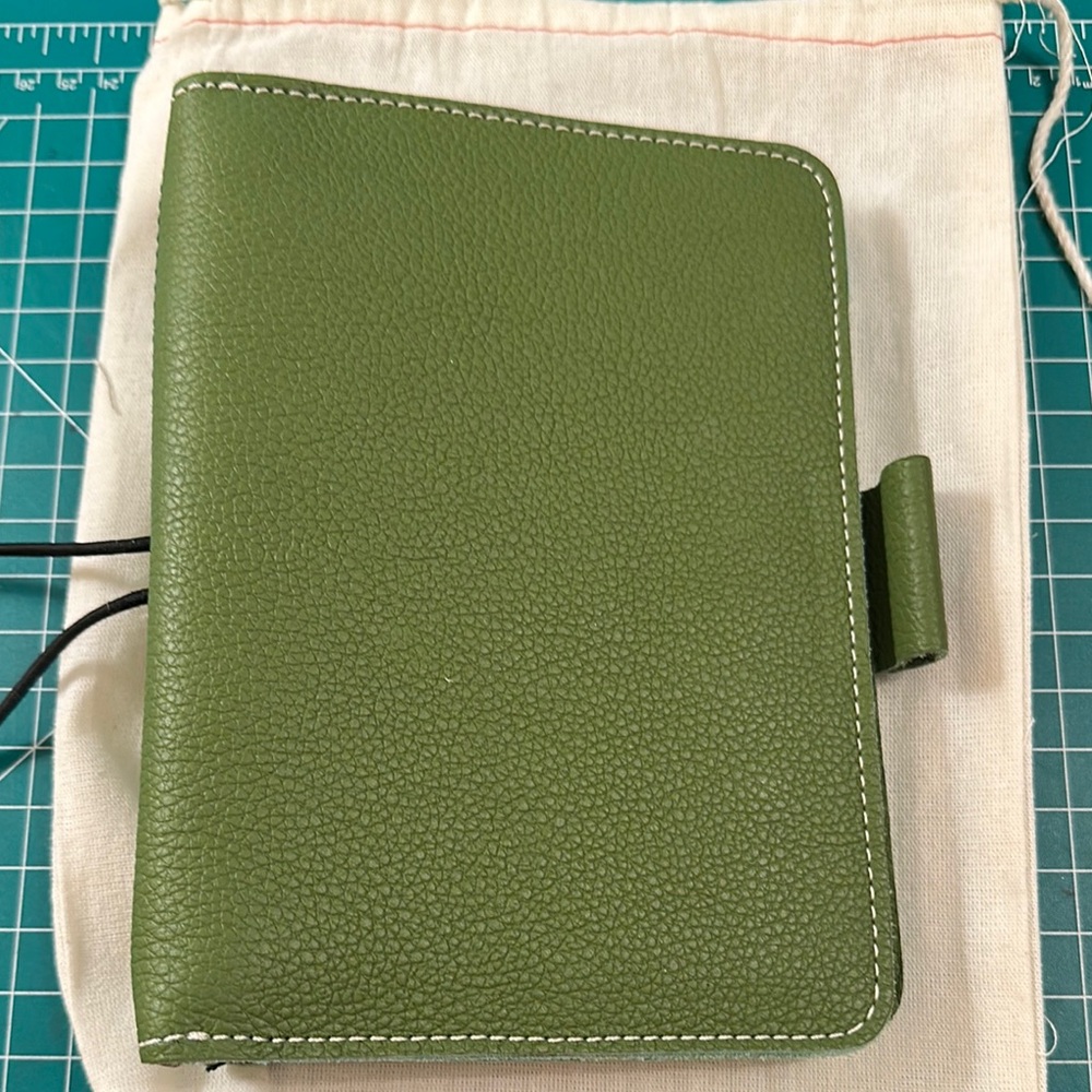 Planner Perfect B6 Jade Leather